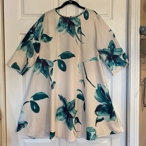 ASOS Curve fit and flare dress